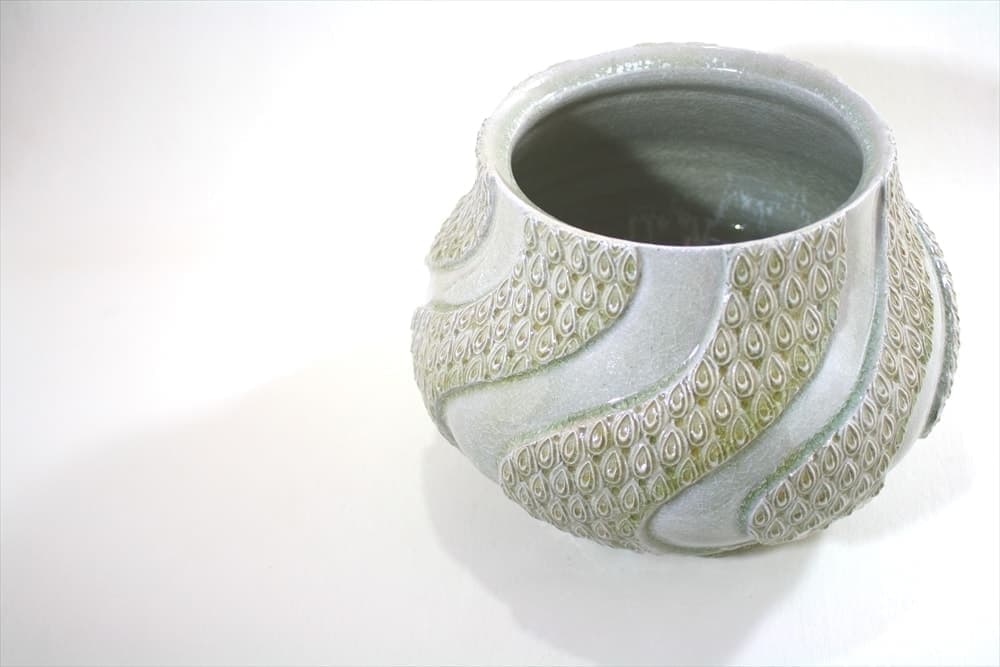 川崎萌　陶印花器